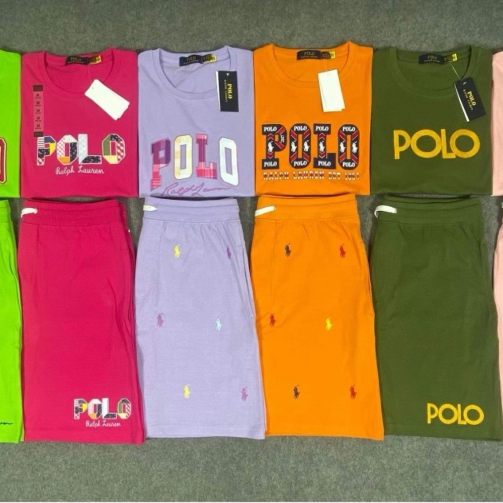 Men’s Polo Ralph Lauren Shorts and Shirt Sets